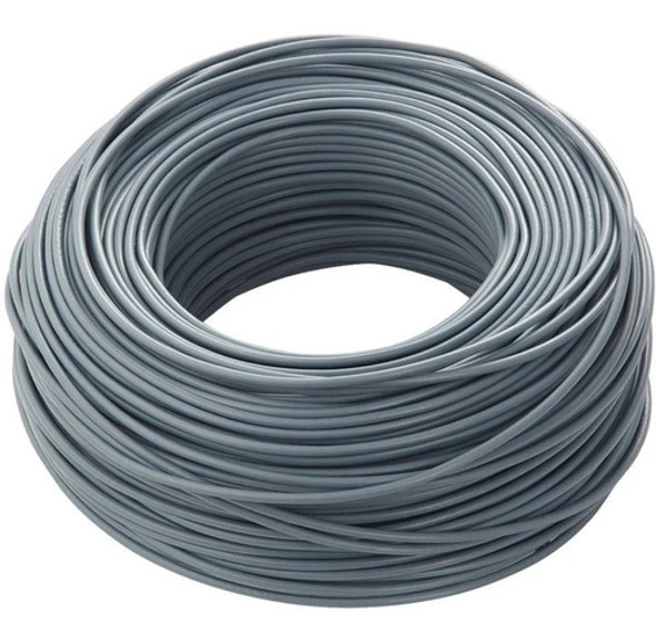 Cable Super Plástico Gris 3x1 Mm - Rollo De 50 Metros 0