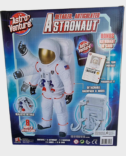 Figura Astronauta Astro Venture Astronaut 25 Cm Wabro.. 1