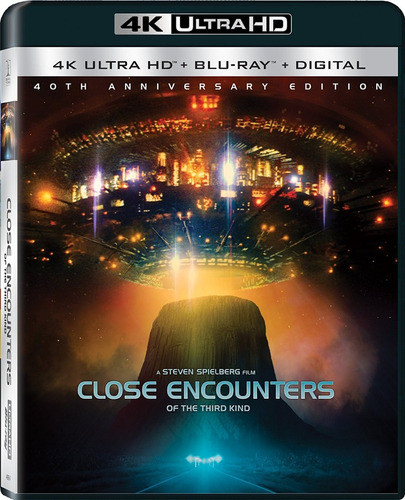 4k Ultra Hd + Blu-ray Encuentros Cercanos Del Tercer Tipo 0