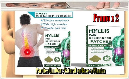 Parche Lumbar Natural En Base A Plantas X 20 Unid. - Caba - 1