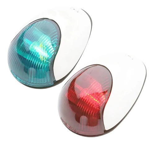 Par Olho De Tubarão Luz Navegação Bombordo Boroeste 12v 0