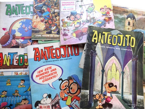 Lote X8 Revista Anteojito Usadas Antifaz Infantil  Hijitus 0