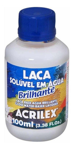 Acrilex Laca Al Agua Brillante 100ml 19510 Flaber 0