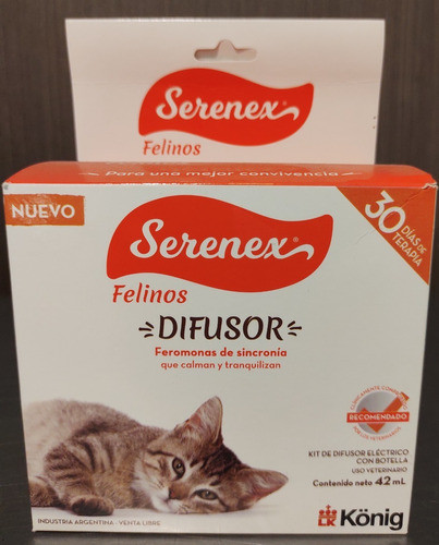 Serenex Felinos Difusor Eléctrico 0