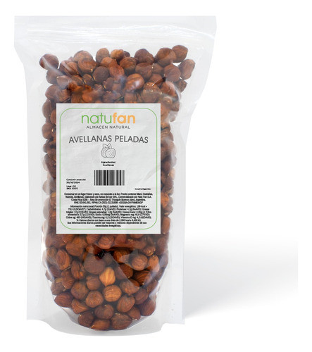 Avellanas Peladas Grandes X 250 Grs 1