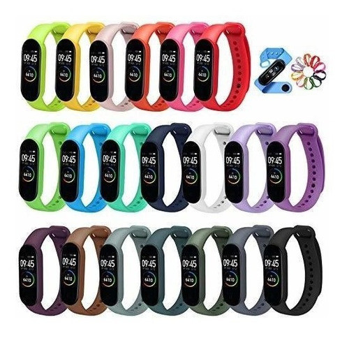 20 Mallas Para Reloj Amazfit Band 5 - Xiaomi Mi Band 5 Y 6 0