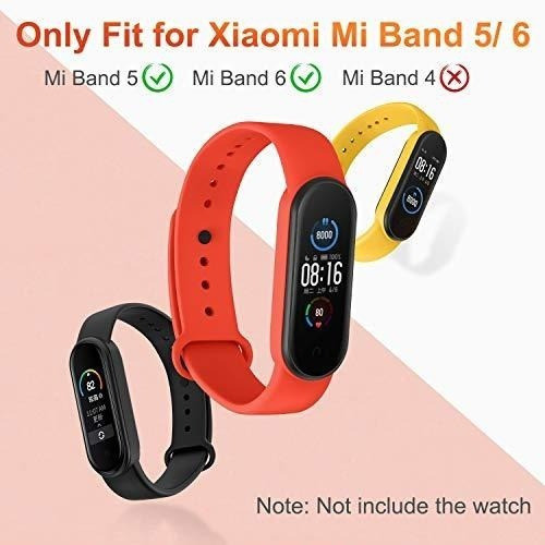 20 Mallas Para Reloj Amazfit Band 5 - Xiaomi Mi Band 5 Y 6 1