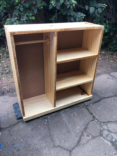 Armario Madera Estilo Montessori Infantil Color Natural 0