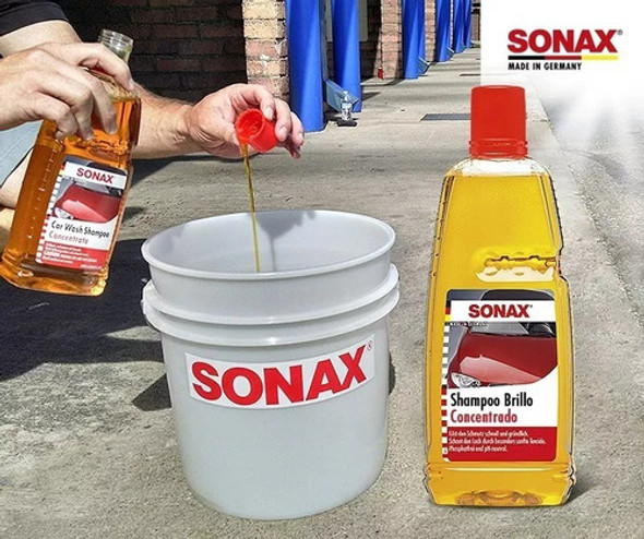 Kit De Lavado Auto Shampoo Sonax + Brilliant Shine Detailing 1