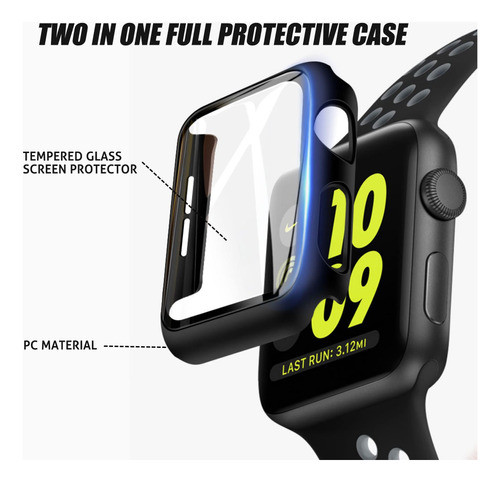 Protector De Pantalla Para Apple Watch 40mm Pack 2 Uni 1