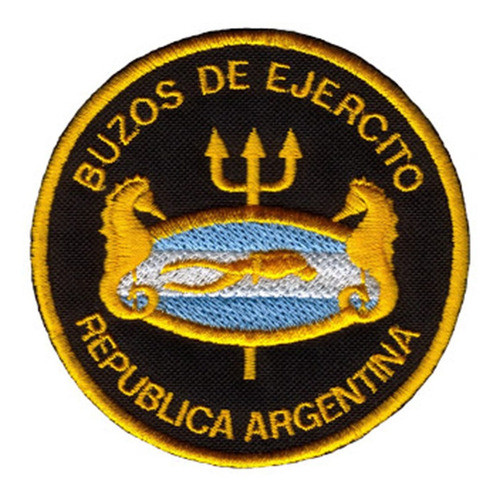 Parche Militar Bordado Buzos De Ejercito Argentino 0