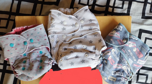 Pañales De Tela Híbridos Usados X 3 1