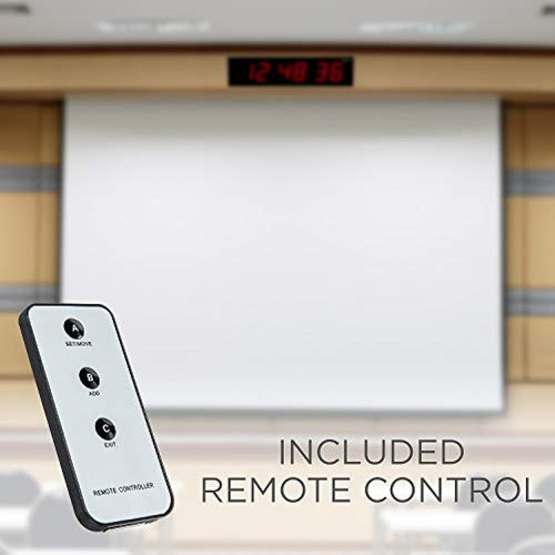 Reloj Digital Grande Con Led, Gran Tamaño, Estante O Soporte 1