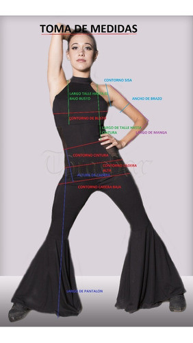 Catsuit Modal Con Laycra Danza Arabe 1