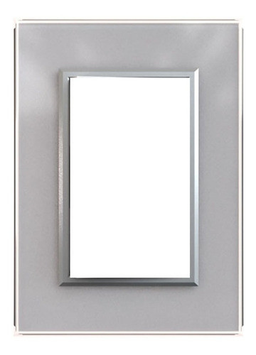 Tapa Jeluz Cristal Tapa Glam Marco Plata Pack 5 Unidades 0