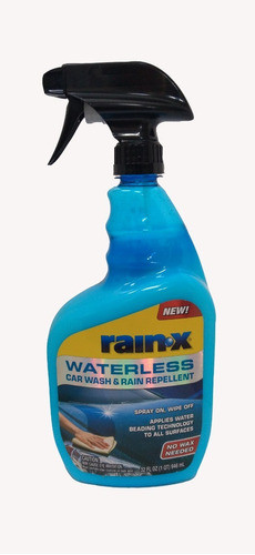 Rain X Usa Waterless Lava Auto En Seco Sin Enjuague Lubrione 0