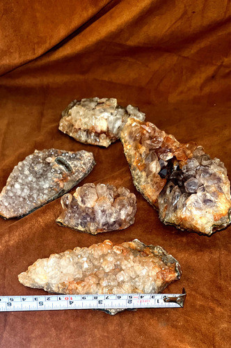 Ágata 5 Piedras Geodas Gran Tamaño Precio X Todas Amatistas 0