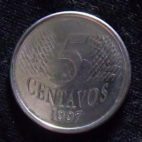 Brasil 5 Centavos 1997 Excelente Km 632 0