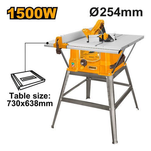 Sierra De Mesa 10 Pulgadas 1500w Ingco 1