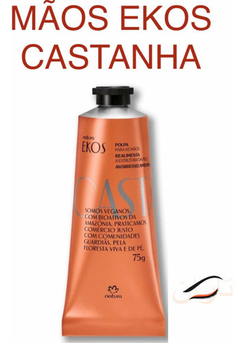 Polpa Hidrat. Para Maos Natura Ekos Castanha 75g 0