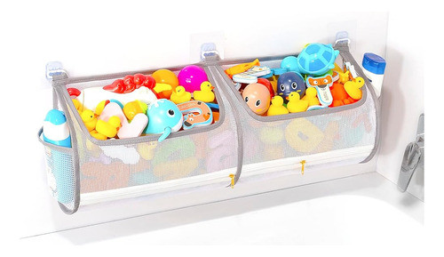 Ligereza 2-en-1 Bath Toy Storage Double Capacity Bath Toy Ho 0