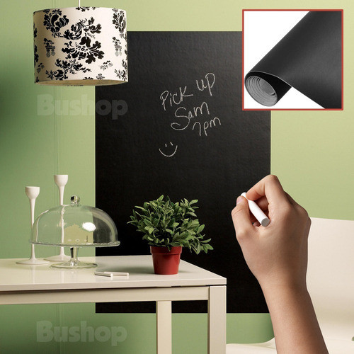 Vinilo Pizarrón Tiza Pizarra Adhesivo 61cm X 6m Oferta 1
