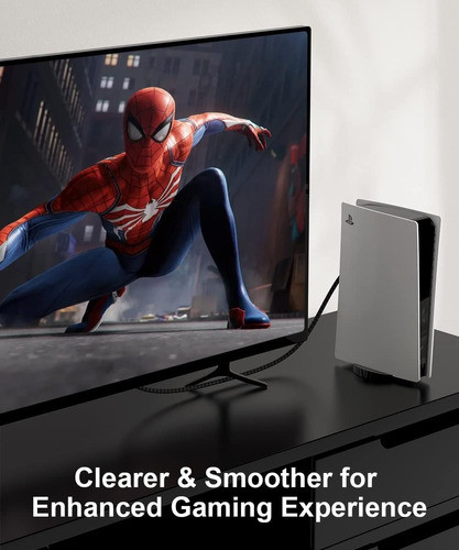 Cable Hdmi 8k 60hz 1 Metro 4k 120hz V2.1 Premium 48gbps 1