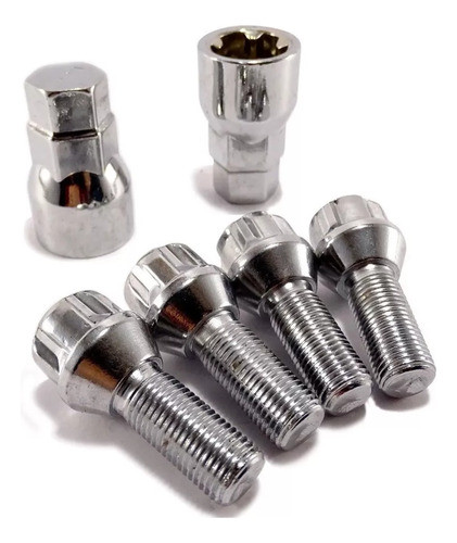 Set Antirrobo Mg 4 Tuercas Falcon F100 F150 Torino Cod76 0