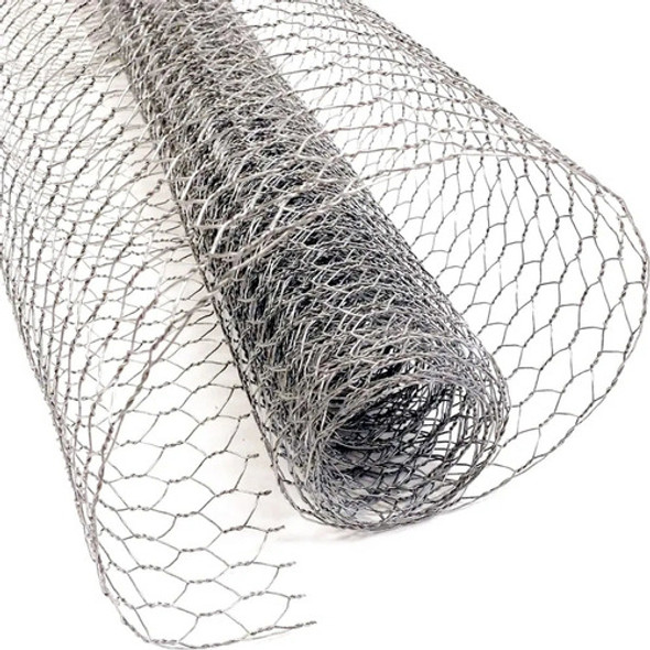 Tejido Gallinero Hexagonal Malla 1/2'' (13mm) 0,80mt X 25mts 1