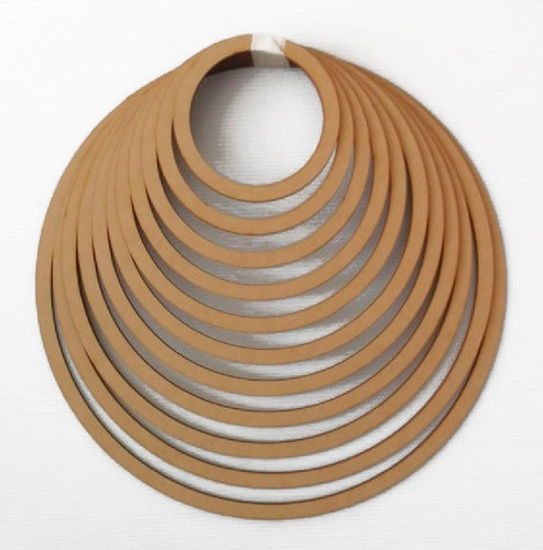 Pack Aros Para Atrapasueños Corte Laser Fibrofacil Mdf X5 0