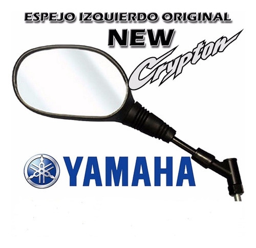 Espejo Izquierdo Yamaha New Crypton 40bf62800000 - Fas Motos 0