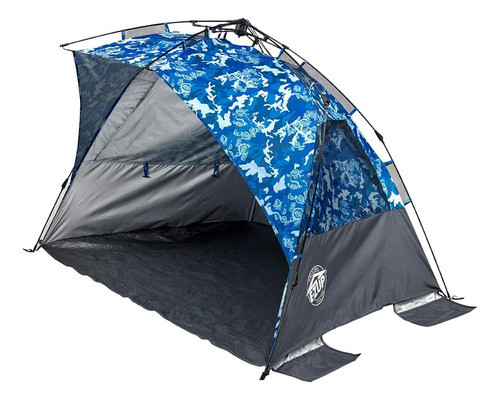 E-z Up Wedge Carpa De Playa Portátil, Entrada De 51  X51  Co 0