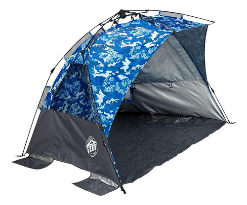 E-z Up Wedge Carpa De Playa Portátil, Entrada De 51  X51  Co 1