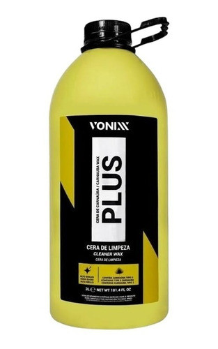 Plus - Cera De Limpeza Cleaner Wax - 3l - Vonixx 0
