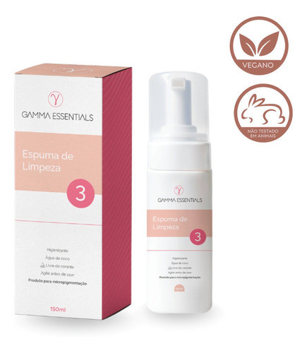 Passo 03 - Espuma De Limpeza Para Micropigmentação 0
