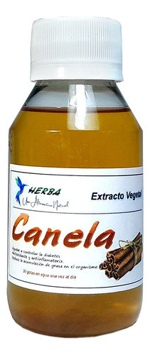 Extracto Vegetal De Canela 100cc  ** Herba ** 0
