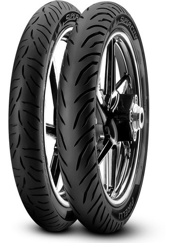 Cubiertas Pirelli Suzuki En Ybr 125 S/ Camara Super City Fas 0