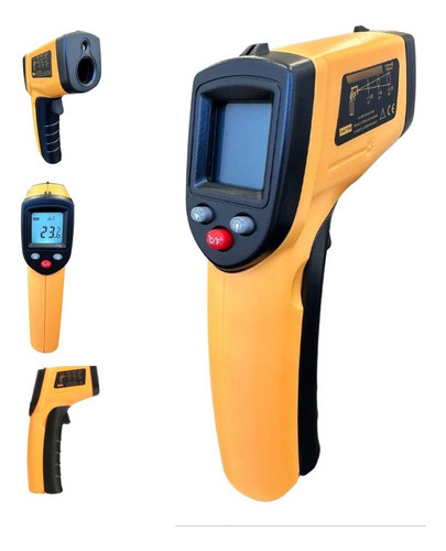 Termômetro Digital Infravermelho Com Mira Laser -50 A 380°c 0