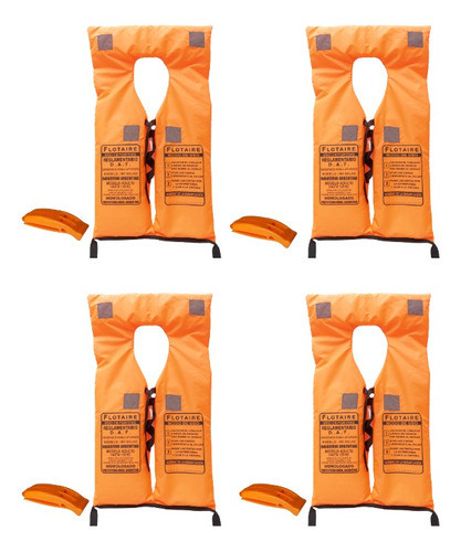Chaleco Náutico Salvavidas Poncho X4 + Silbato Reglament X4u 0