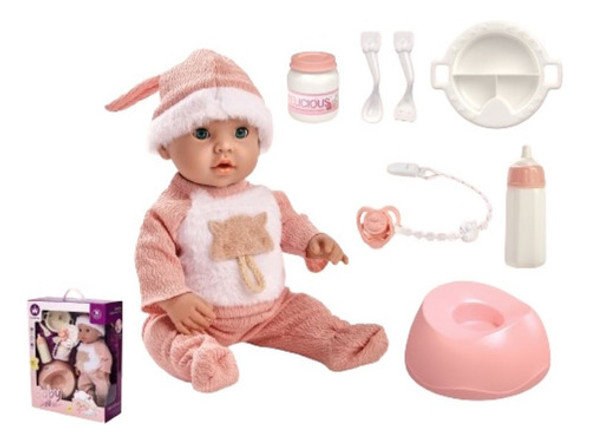 Bebote Reborn 41 Cm. Con Accesorios  (16t02c) 0