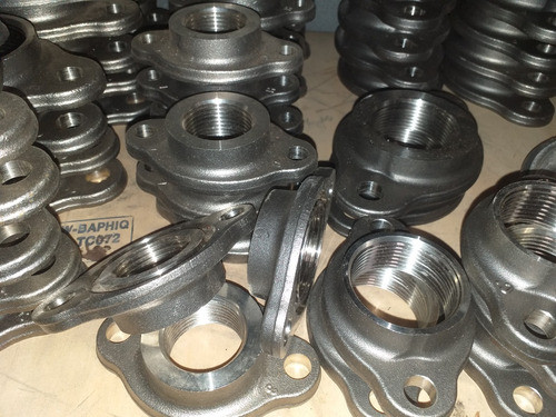 Bridas Ovaladas En Acero Inoxidable 2 Agujeros 1 1/4 1