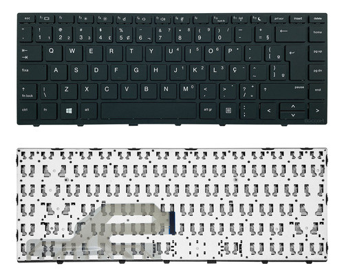 Teclado Para Hp Probook 430 G5, 440 G5, 445 G5  Abnt 0