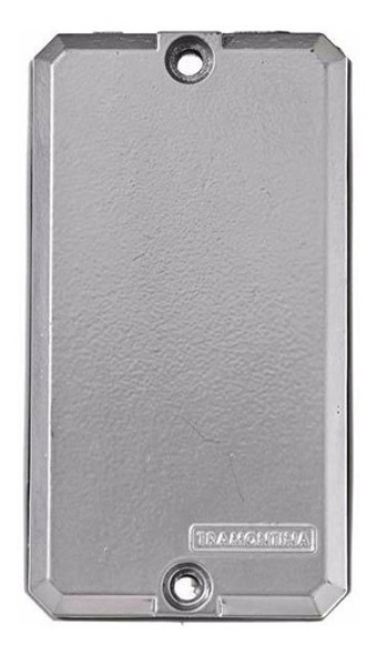 Tampa Para Condulete Cega Retang 3/4 Alum 56117/006-kit C/80 0 Tampa Para Condulete Cega Retang 3/4 Alum 56117/006-kit C/80 0