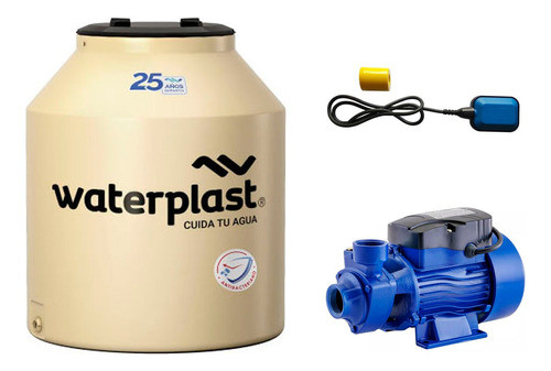 Tanque Waterplas 525 Lts  Bomba Periferica Qb 60  Automatico 0