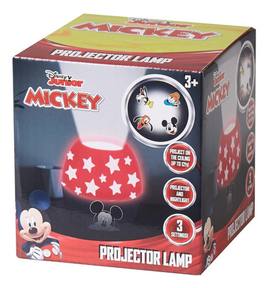 Idea Nuova Disney Mickey Mouse Scene Projection Kids Lamp An 1