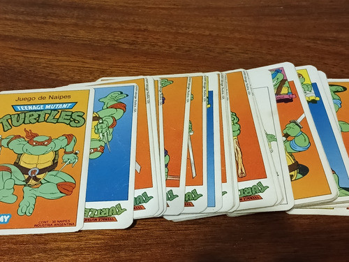 Cartas Tortugas Ninja 1991 1