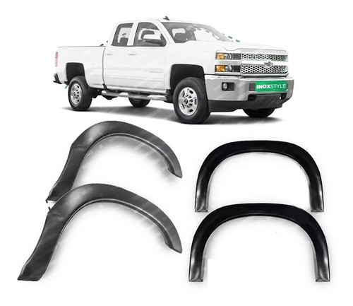 Juego Completo 4 Piezas Fender Chevrolet Silverado 0