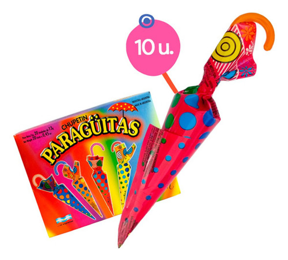 Paragüitas Felfort X 10 Unidades - Oferta Delipop Dulceria 1