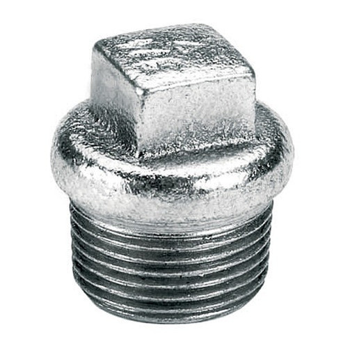 Tapón Macho Galvanizado 3/8 Pulgada Dema Pack X5 0