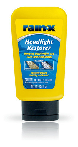 Restaurador Limpiador Faros Ópticas Auto Rain X 0